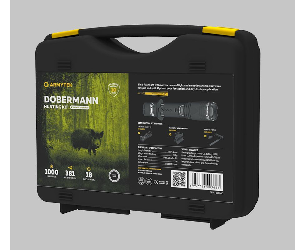 Armytek Dobermann Hunting Kit
