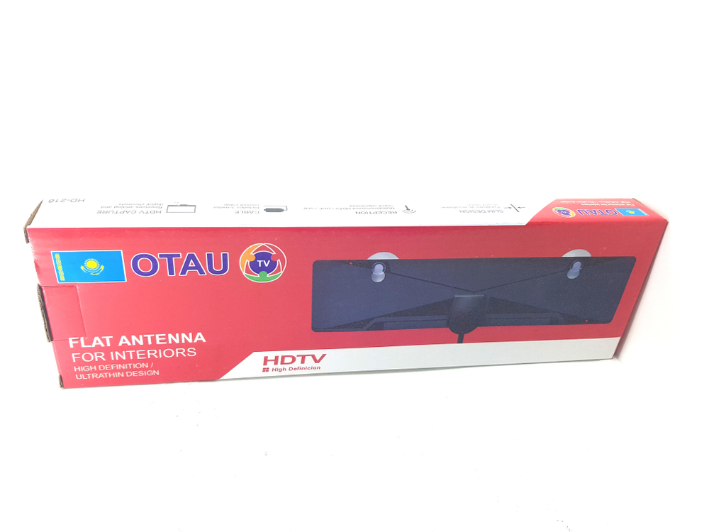 Антенна комнатная HD 218 DVB-T2 OTAU - TV 3м кабель