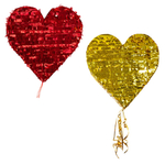 Пиньята «Сердце» с лентами, 50х10х50 см