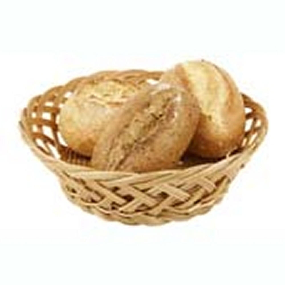 Корзина Для Хлеба Круглая D23См H7См, Крупное Плетение, Полиротанг 42944-23