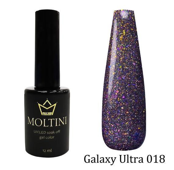 Гель-лак Moltini Galaxy Ultra 018, 12 ml