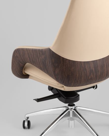 Кресло офисное TopChairs Reign бежевый