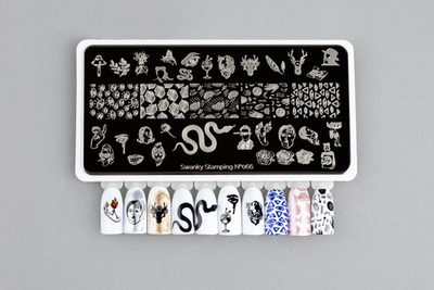 Swanky Stamping Пластина для стемпинга 066