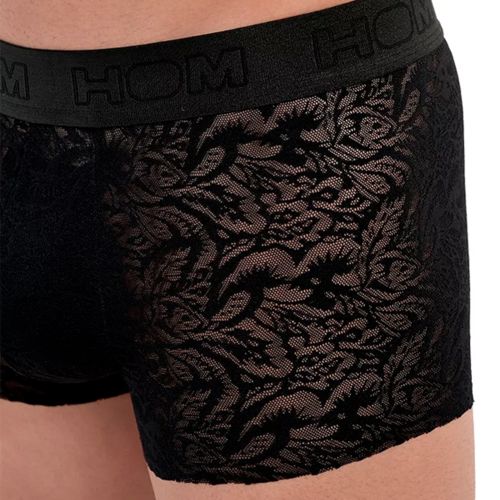 Мужские трусы хипсы черные кружевные HOM Free Cut Lace 40-2888-0004