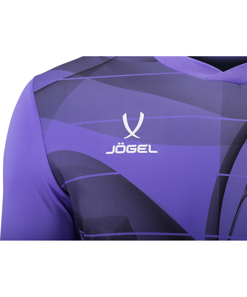 Свитер вратарский DIVISION PerFormDRY GK Pattern LS, сиреневый/темно-серый/белый