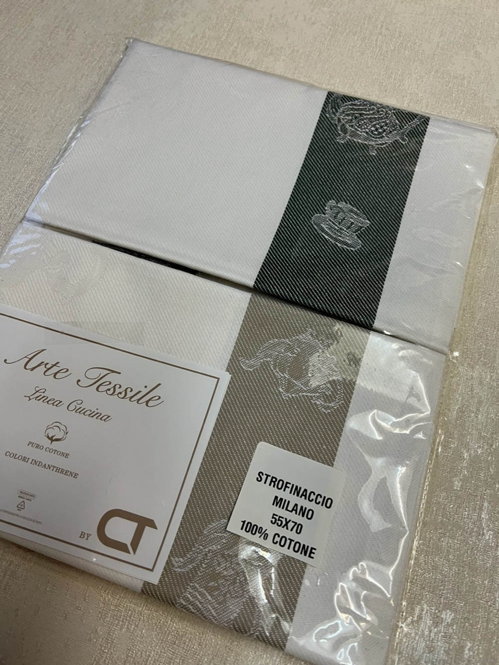 Набор кухонных полотенец 4шт Milano чайники