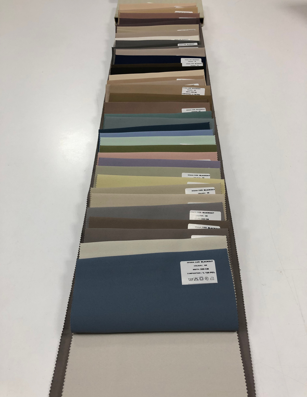 Портьерная ткань blackout двусторонний Aisa арт. Lux blackout (высота 300 см, Турция)