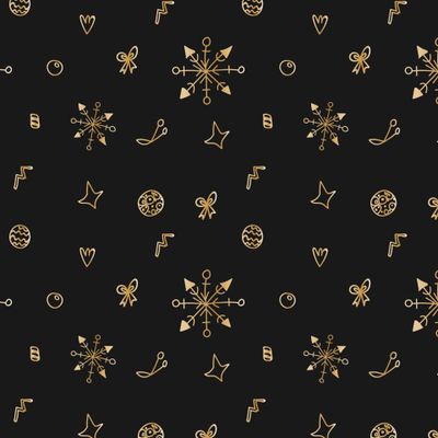 Бесшовный принт со снежинками