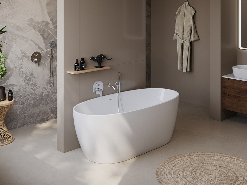 Акриловая ванна BelBagno 170x80 BB414-1700-800 без гидромассажа