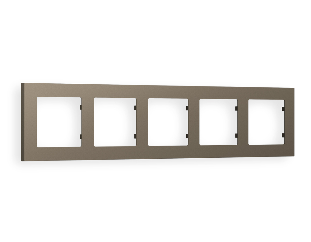 AF220635 Рамка ALFA Techno (Темная бронза матовый) 5-ая
