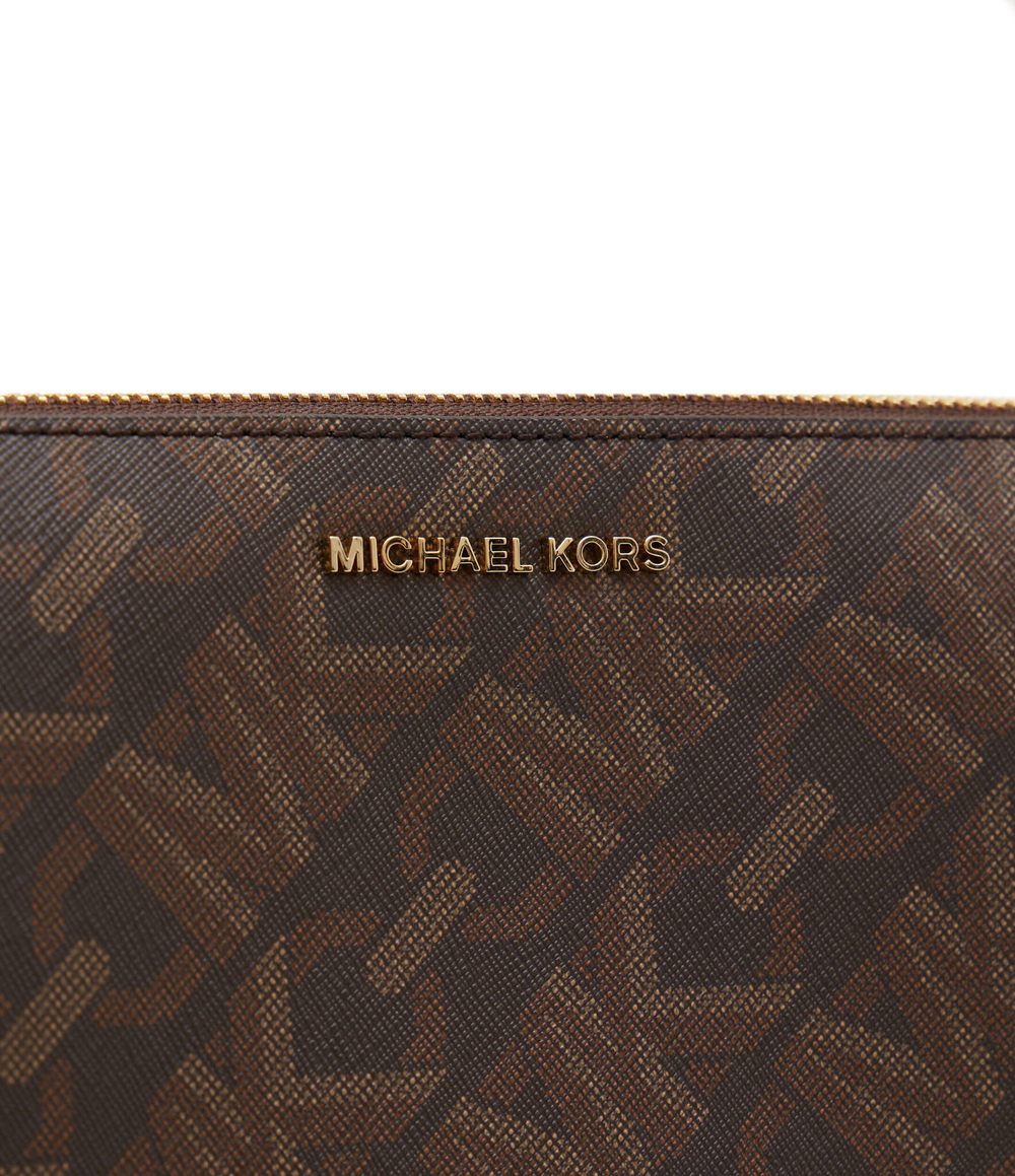 Сумка-мессенджер Parker Michael Kors - коричневый(32H3G7PC3B)