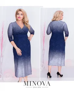 Платье 00259-серебро Minova