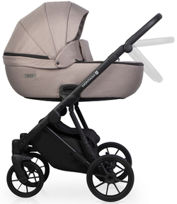 Детская коляска Riko Basic Montana X 3 в 1 50 Beige (бежевый)