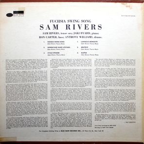 Sam Rivers / Fuchsia Swing Song (LP)