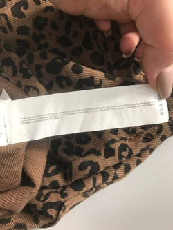 Юбка DeFacto с анималистическим принтом, маркировка 42, визуально 48 размер