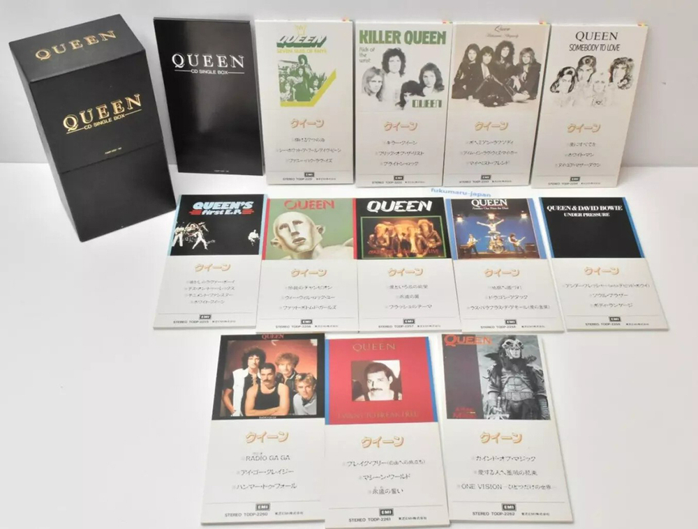 Queen / CD Single Box (12х3"CD Singles)