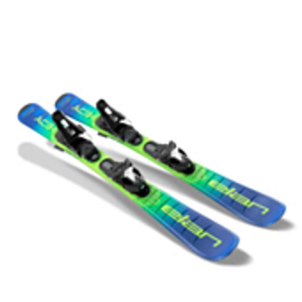 Горные лыжи с креплениями ELAN 2023-24 Jett Jrs 130-150 + El 7.5 Shift (см:130)