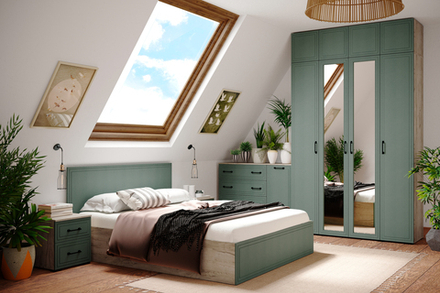 Спальня Бруклин комплект №1