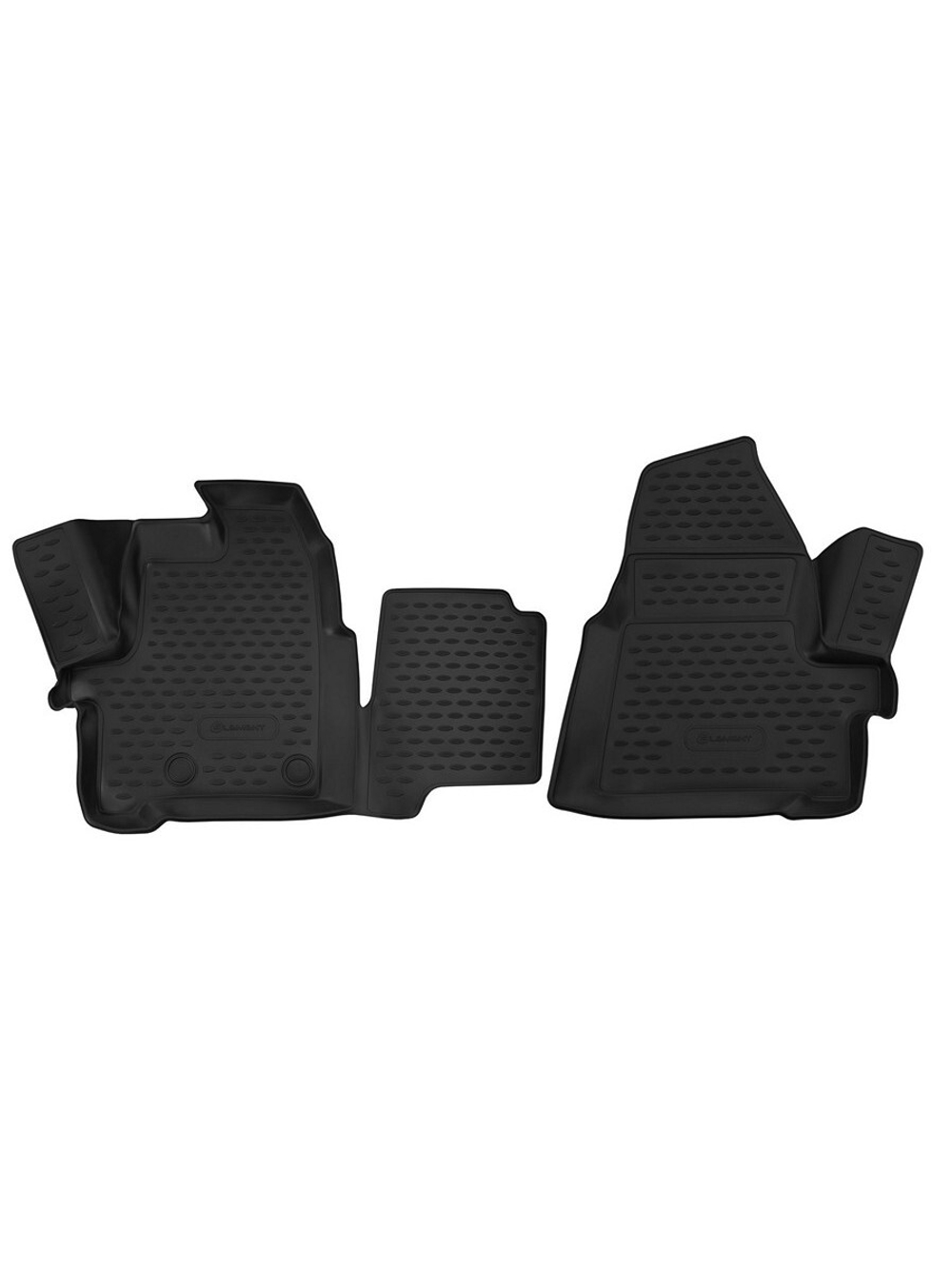Коврики в салон для FORD Transit (1+2 seats) 2014-2015, 2шт. (полиуретан) NLC.3D.16.60.210K