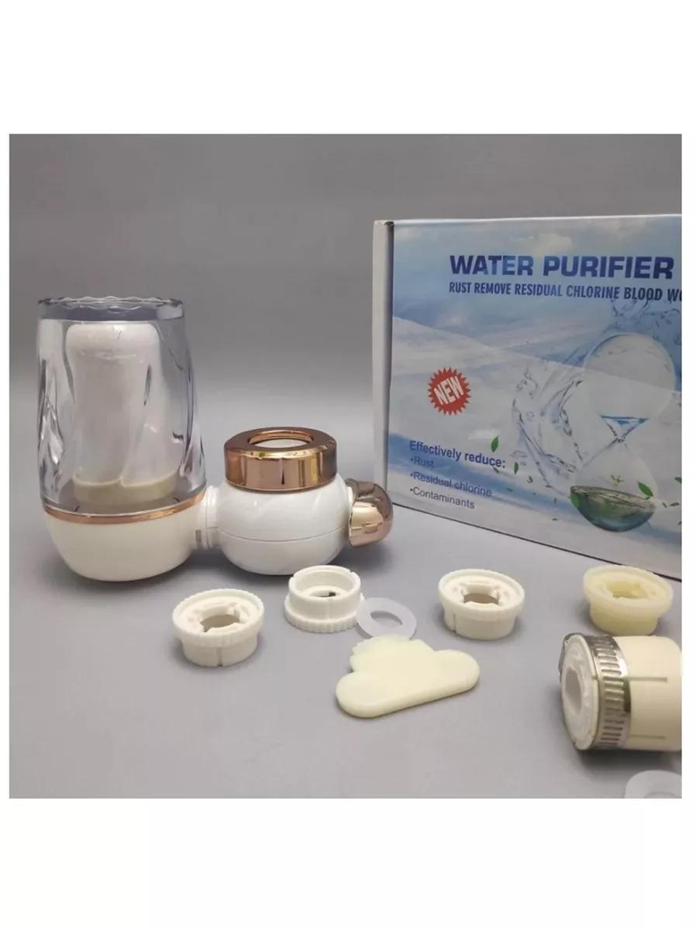 Фильтр для воды Water Purifier, керамический картридж, подключение к крану, умягчение