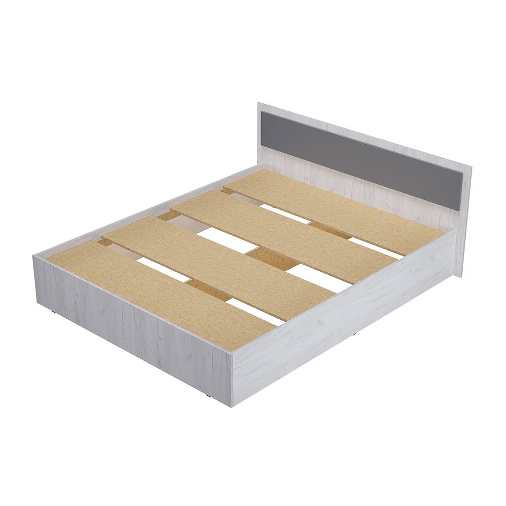 Корпус кровати 1.6м LIGHT Фиеста (без основания)