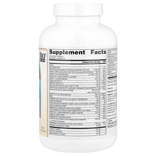 Source Naturals, Life Force® Multiple, без железа, 180 капсул