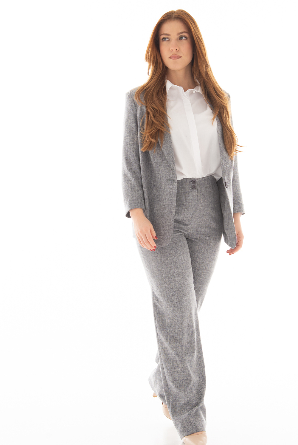 Брюки женские 04Л, сталь #478Ст0204Л