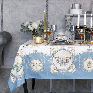 Скатерть "Этель" Драгоценности 180х150 см, 100 % хл, саржа