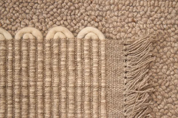 Ковер из шерсти badrinath из коллекции ethnic, 70x160 см