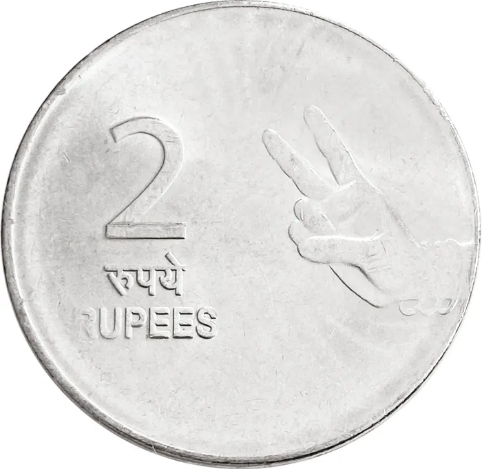 2 рупии 2007-2011 Индия