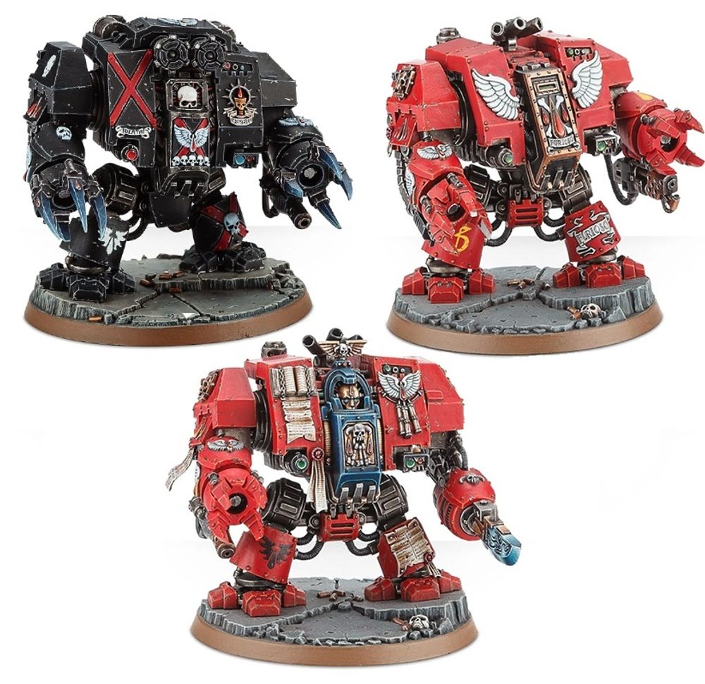 Blood Angels Furioso/Librarian/DC Dreadnought