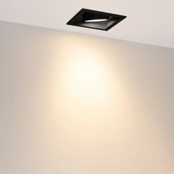 Светильник MS-VORTEX-BUILT-S140x140-30W Warm3000 (BK-BK, 50 deg, 230V) (Arlight, IP20 Металл, 5 лет) 057956