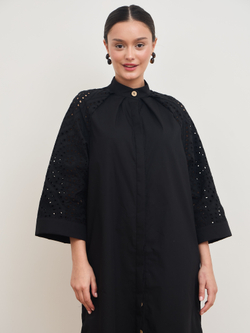 Платье кимоно ажурное