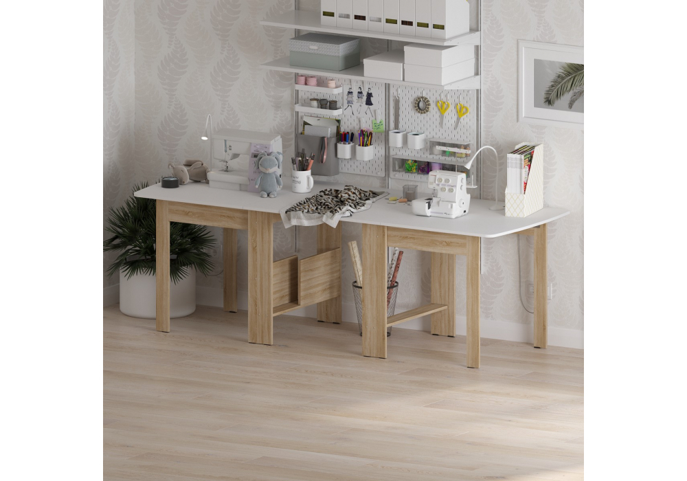 Стол деревянный Woodville СтК7 дуб сонома