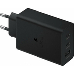Сетевое зарядное устройство Samsung Trio мощностью 65 Вт (2 USB-C, USB-A) (EP-T6530)