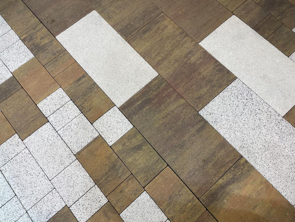 Тротуарная плитка ВАН, форма Прямоугольник 600*300, h=80мм