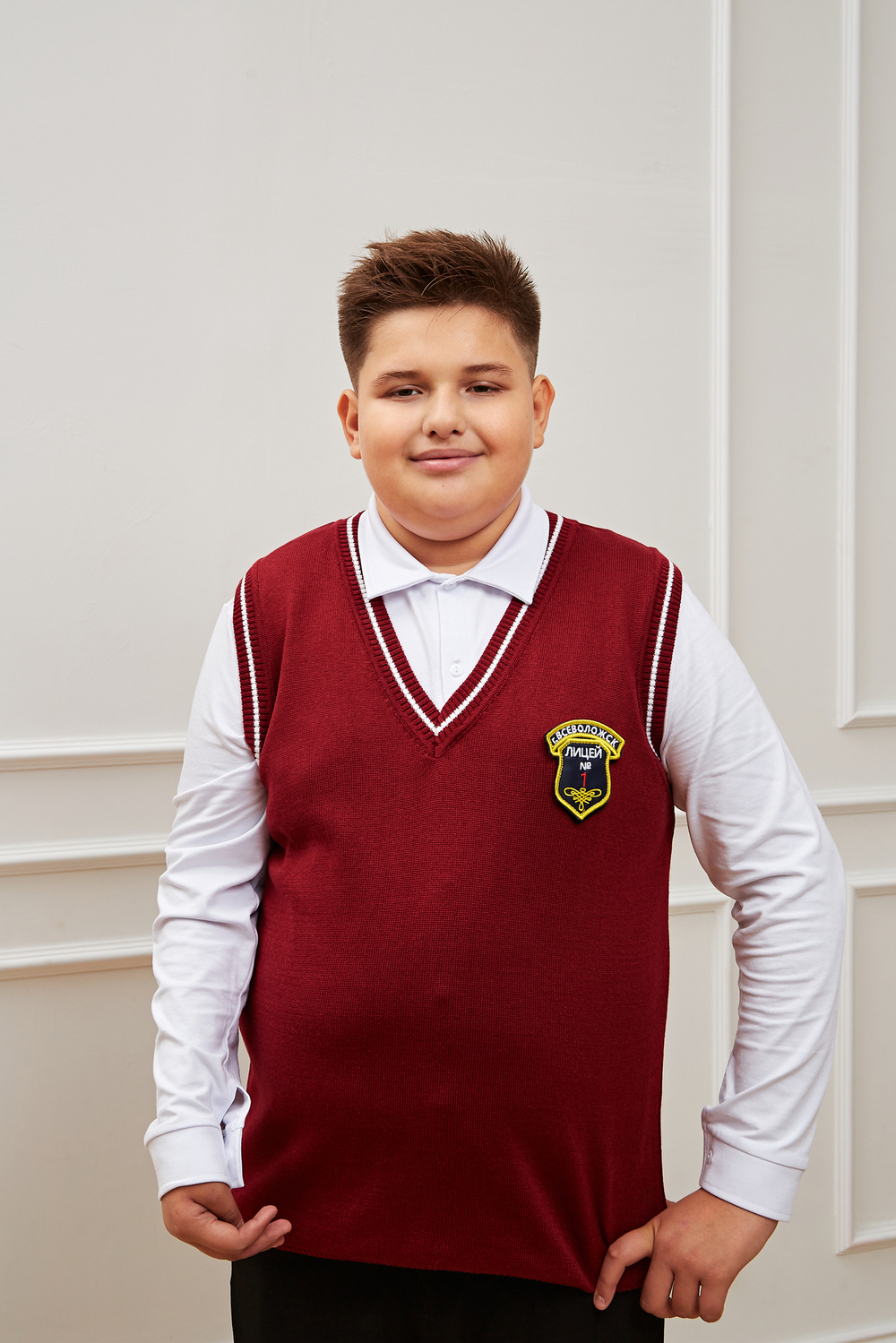 Школьный жилет унисекс FORMASCHOOL