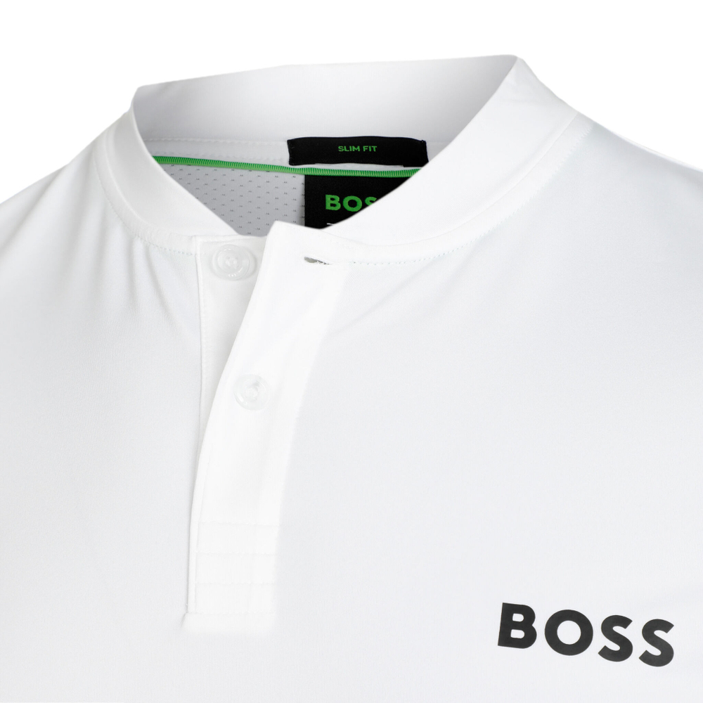 Мужское теннисное поло BOSS Pariq MB 1 Polo Men - White