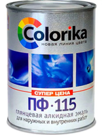 Эмаль ПФ-115 0,8 кг темно-синий Colorika