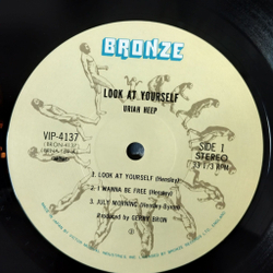 Винтажная виниловая пластинка LP Uriah Heep Look At Yourself (Japan 1981) (No Obi) July Morning