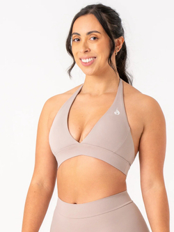 Топ RYDERWEAR NKD Halter Bra Taupe