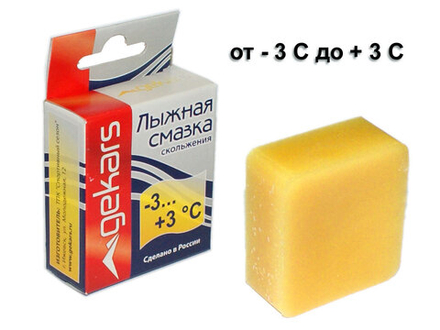 Смазка скольжения парафин GEKARS +3 -3