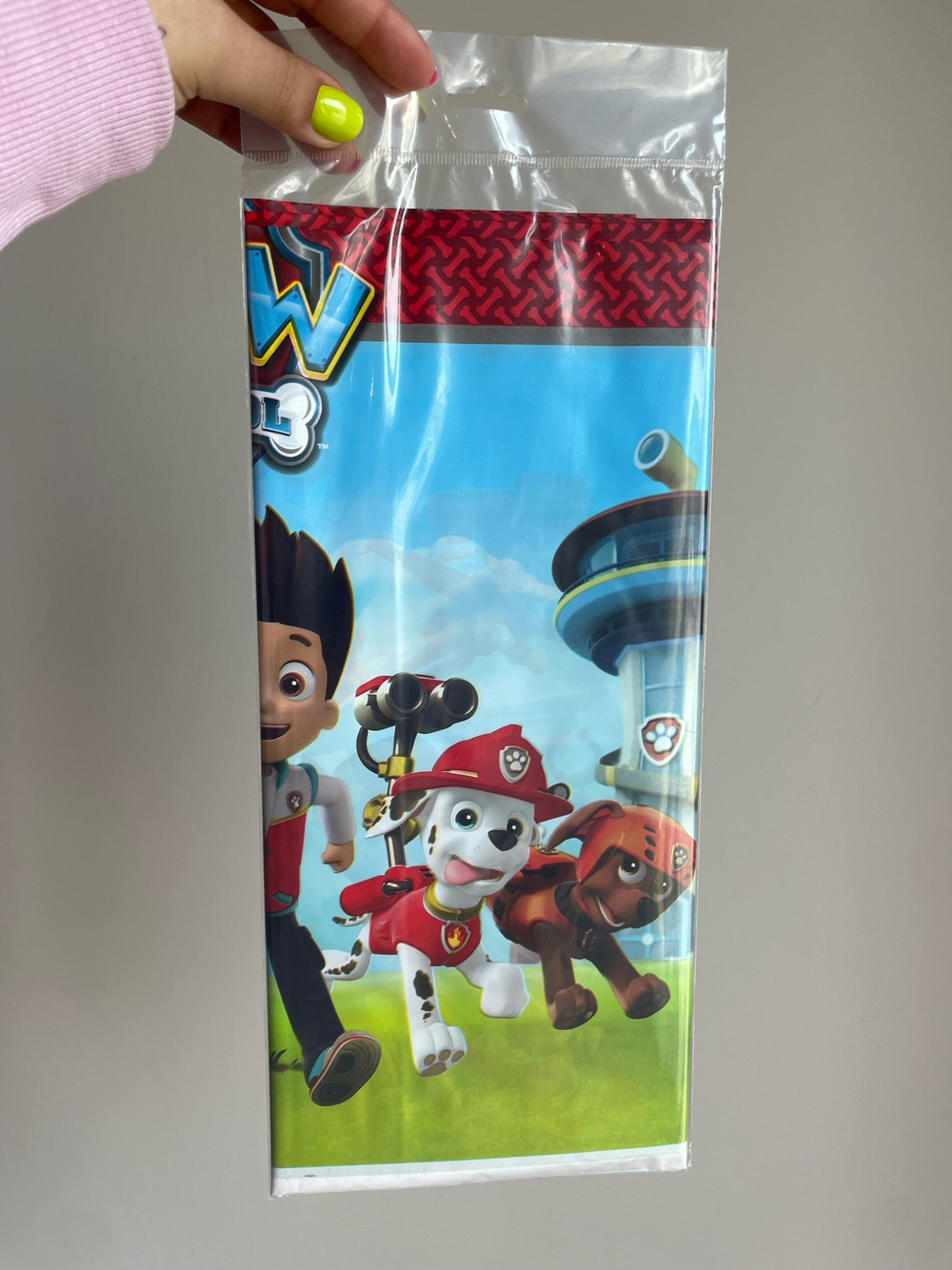 Скатерть п/э Щенячий Патруль 1,4х2,4м/А