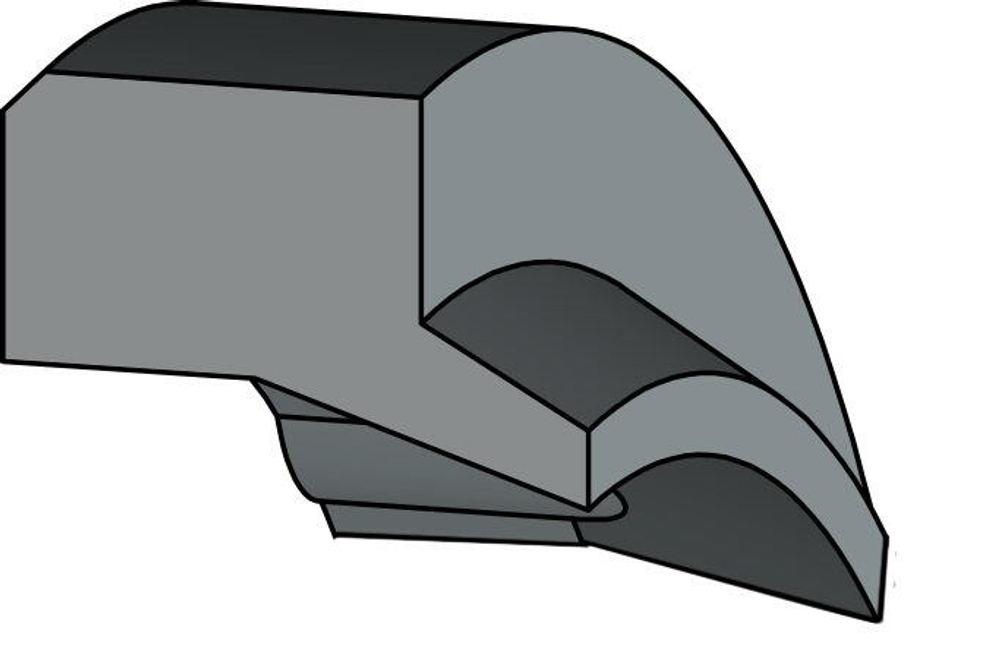 A206-125 Грязесъемник штока для тяжёлых условий эксплуатации 125-140-10.2/16
