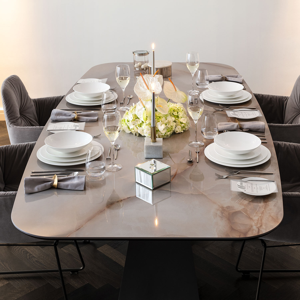 Villeroy & Boch Тарелка для завтрака MetroChic Blanc 22 см 10-4654-2640