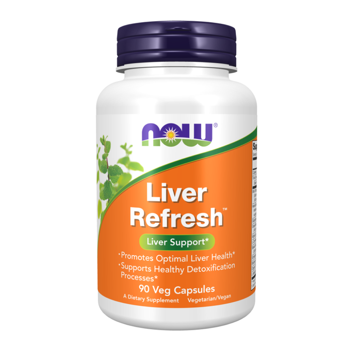 Добавка для очищения печени, Liver Refresh, Now Foods, 90 капсул