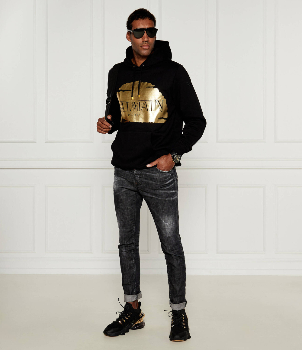 Худи BALMAIN X LION KING Balmain - черный(DHAJT047 GD89)