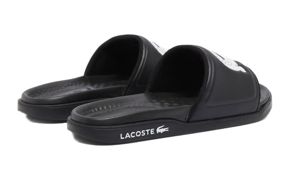 Сланцы Lacoste Serve Slide Dual - black/white