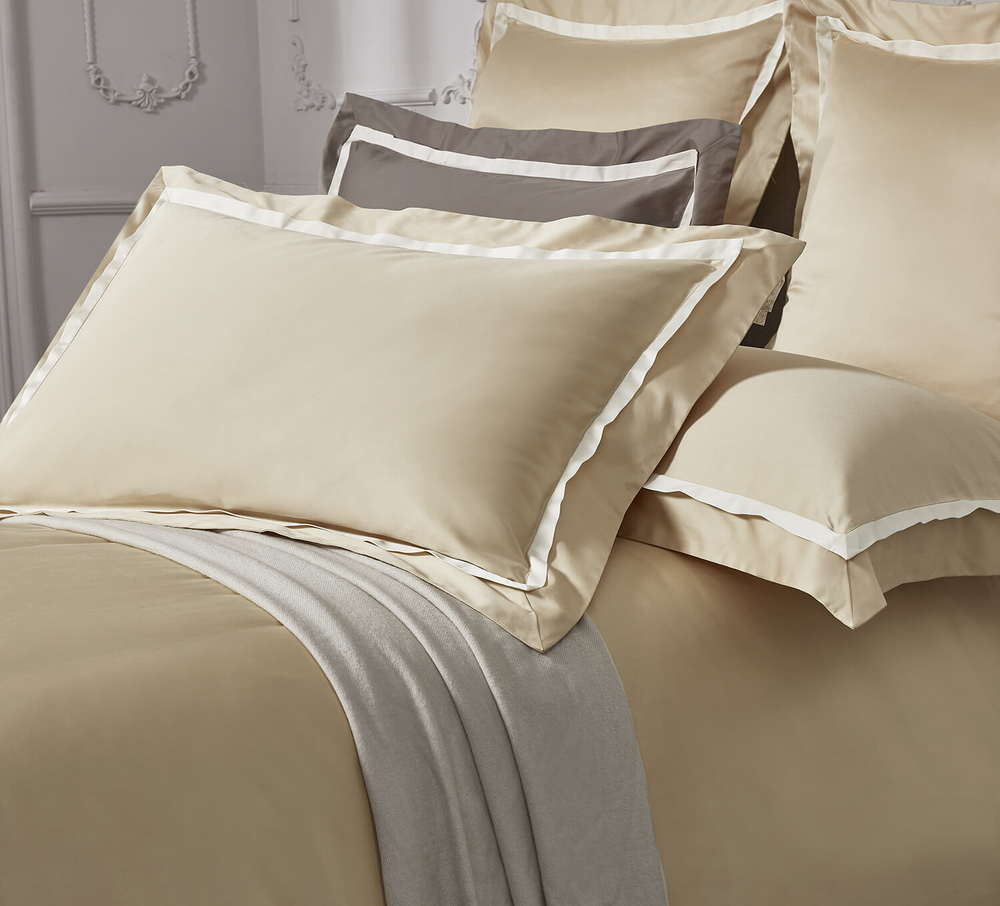 Наволочка 50x75 Sharmes Amour белое золото