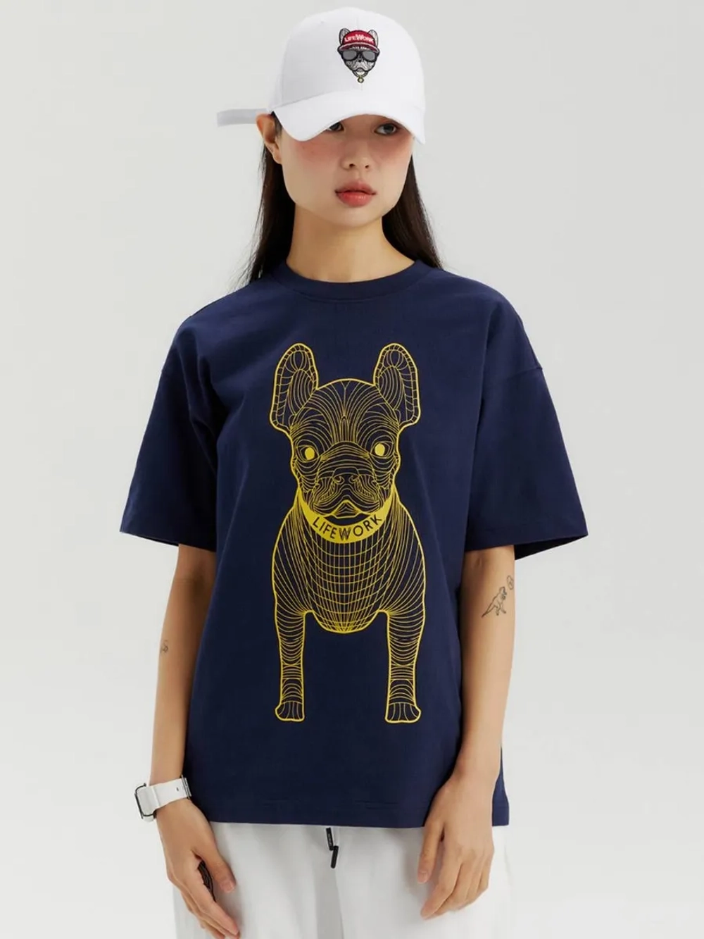 Футболка с принтом LADOK